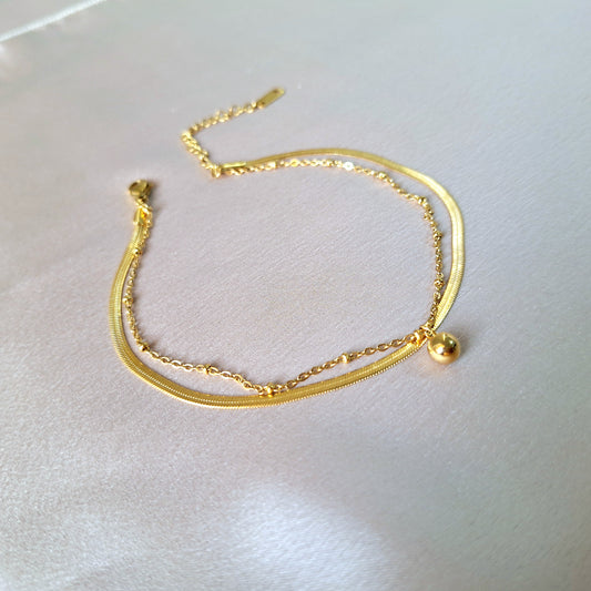 70095 Gold Plated Anklet