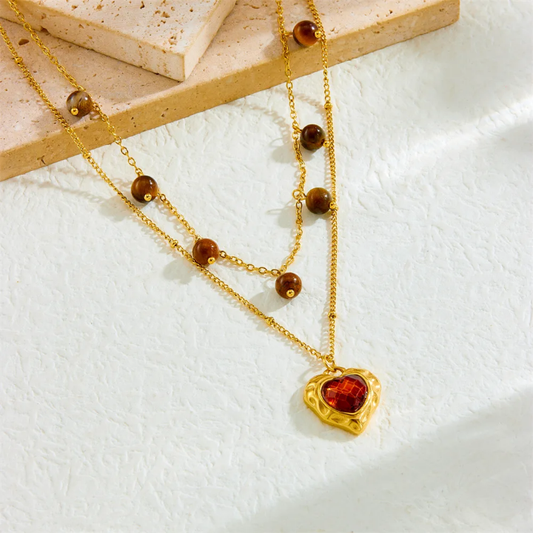 10738 Gold Plated Necklace