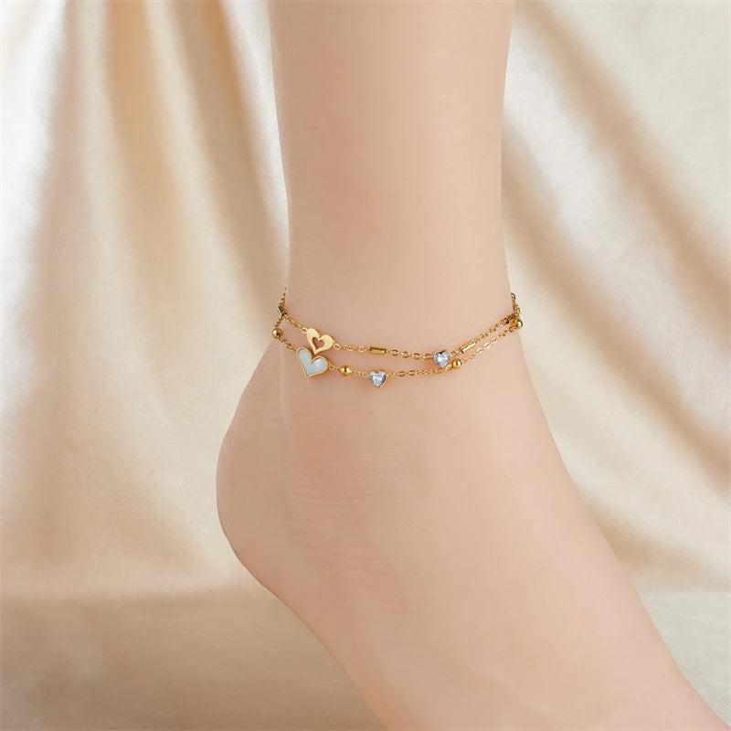 70113 Gold Plated Anklet