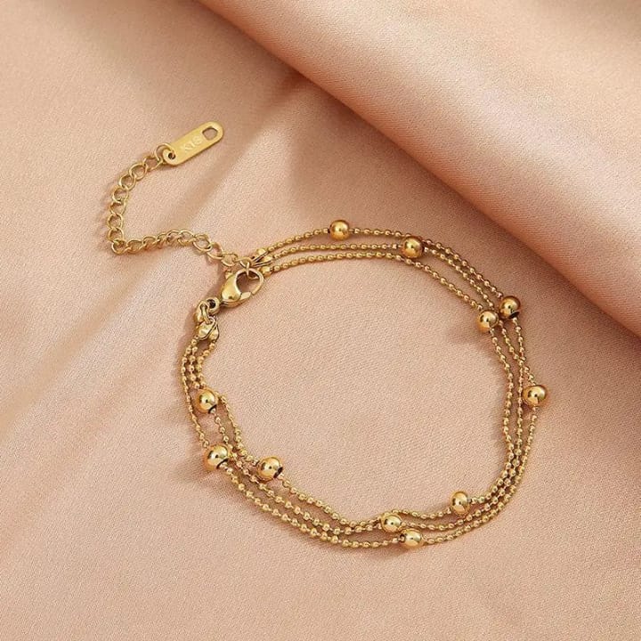 70189 Gold Plated Anklet
