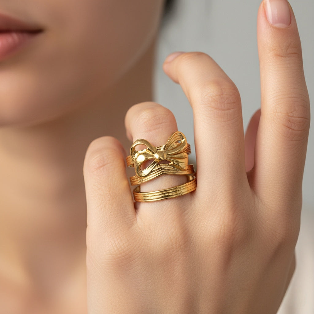 50407 Gold Plated Ring