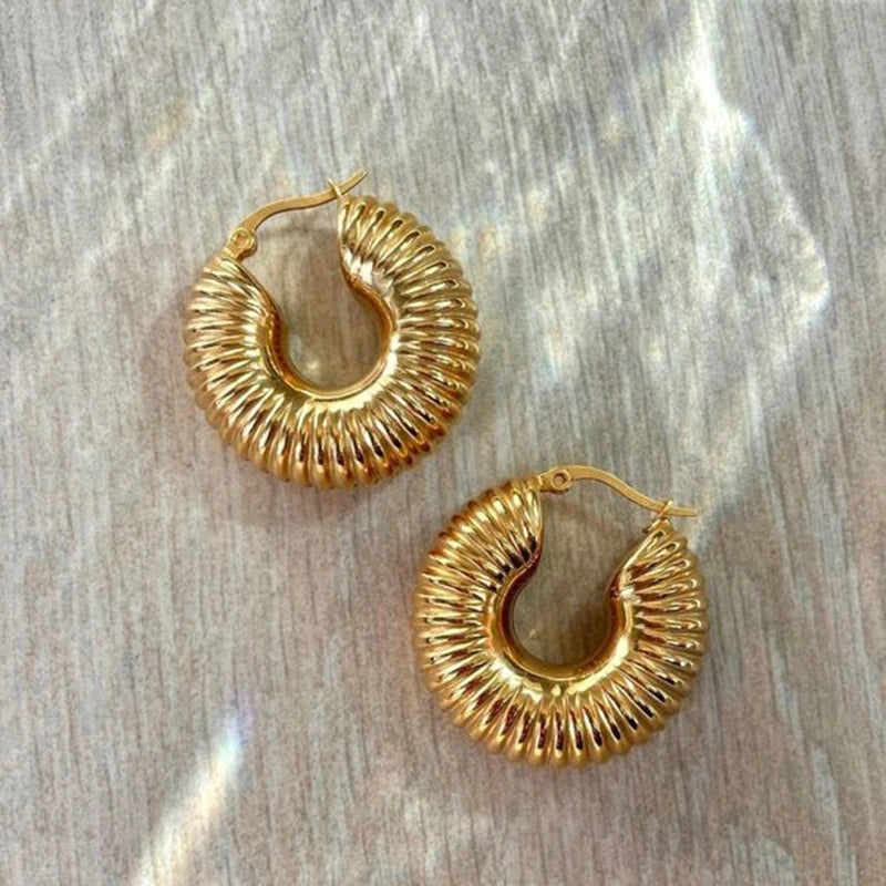 40190 Gold Plated Earrings