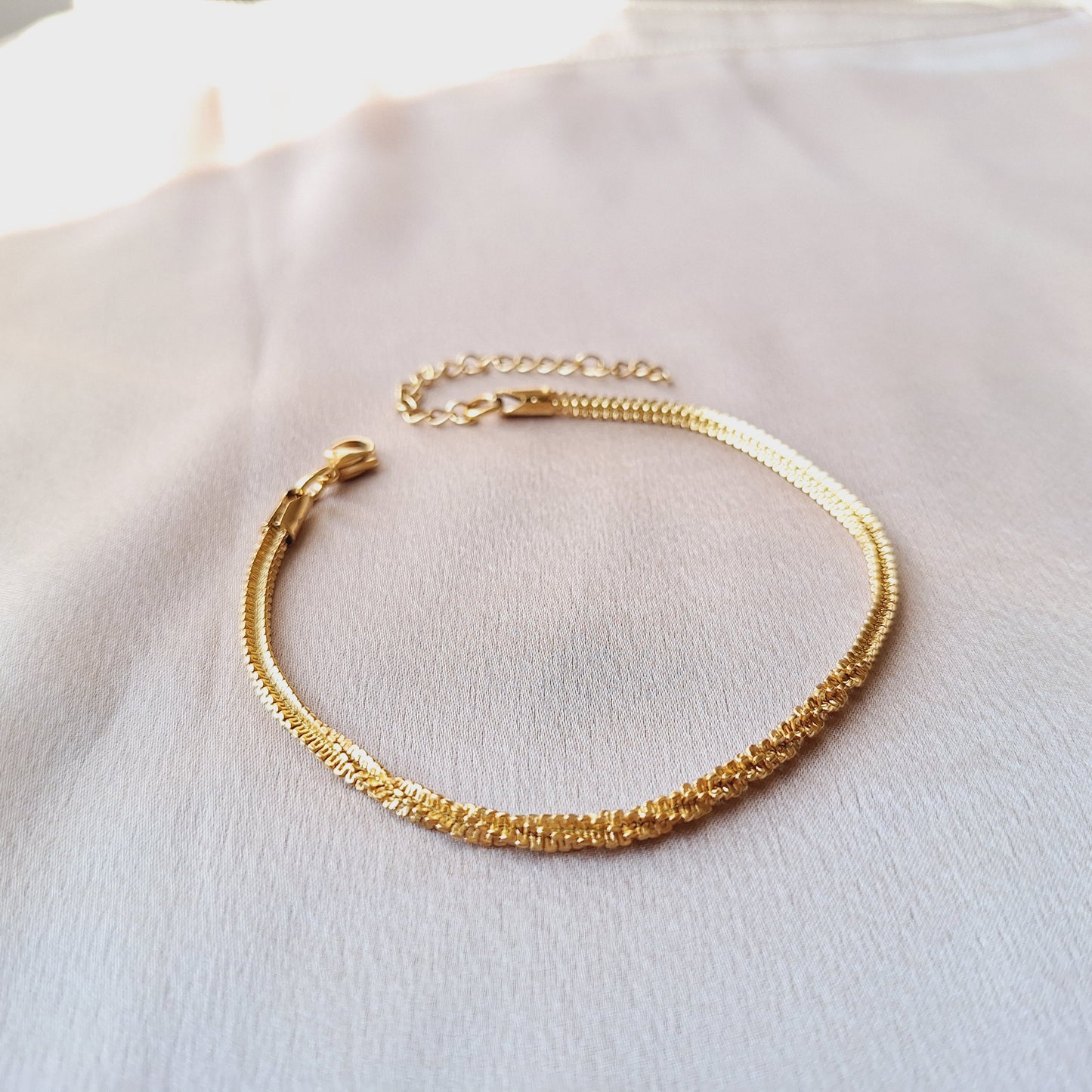 70106 Gold Plated Anklet