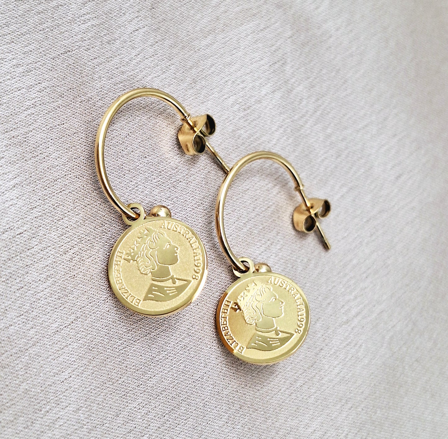 40294 gold plated Earrings