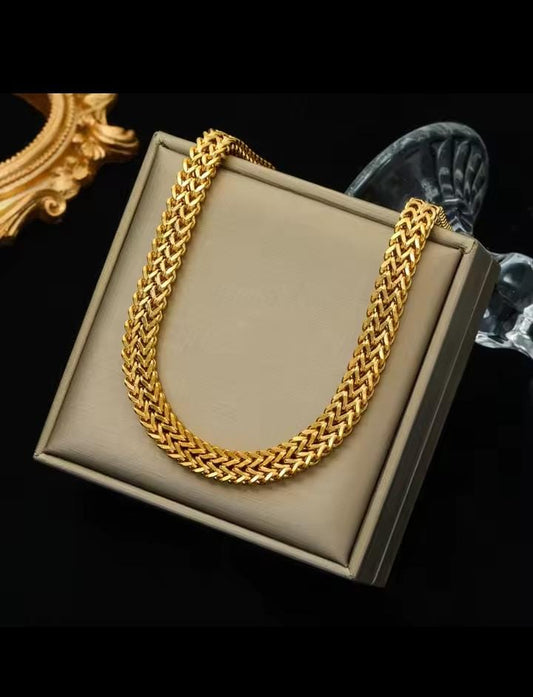 10702 Gold Plated Necklace