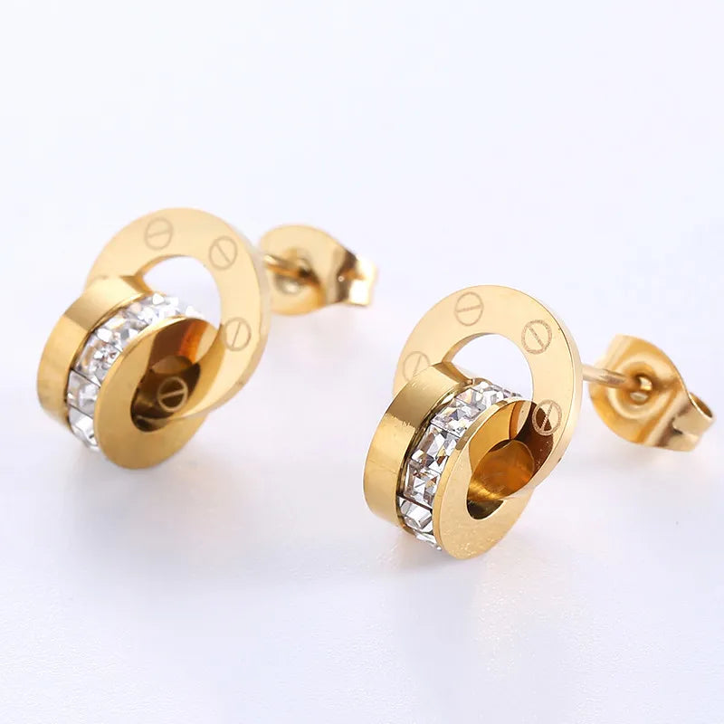 40156 Gold Plated Earrings