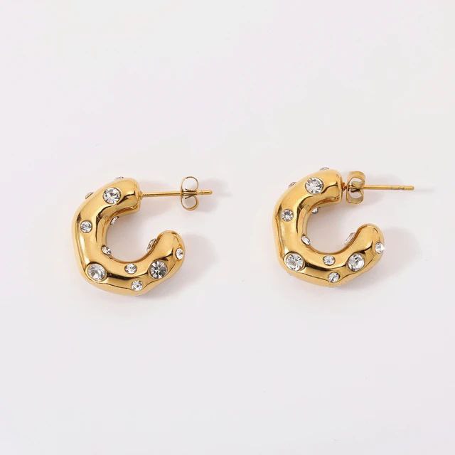 40380 gold plated Earrings