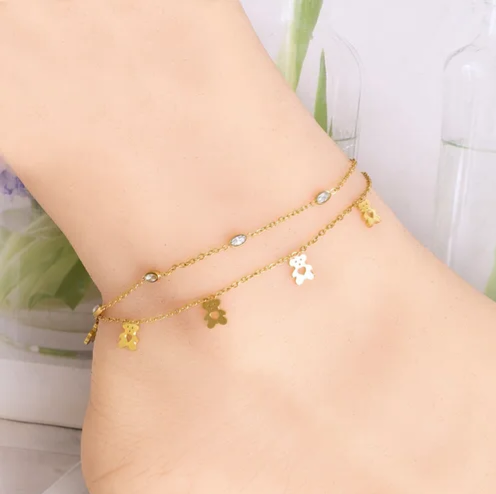 70122 Gold Plated Anklet