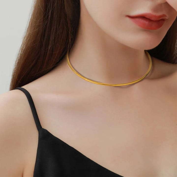 150027 Gold Plated Choker
