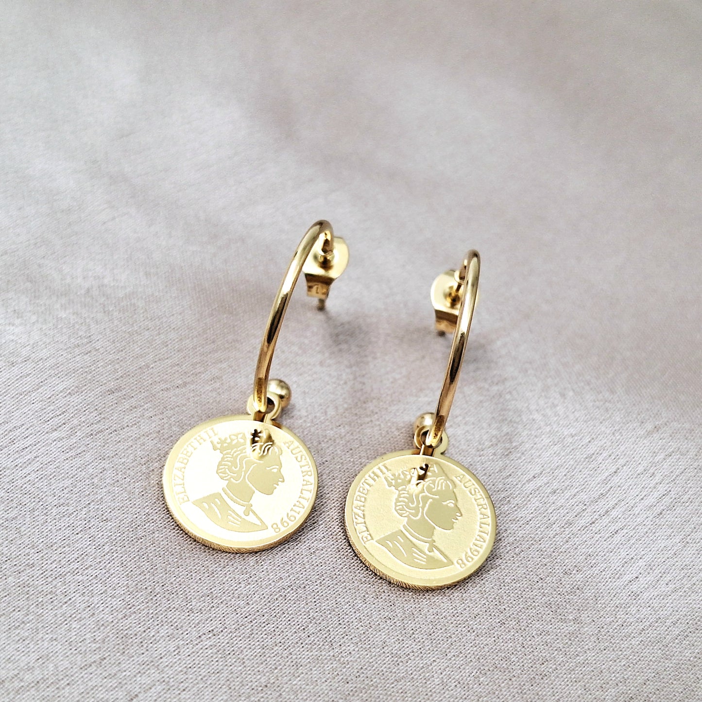 40294 gold plated Earrings