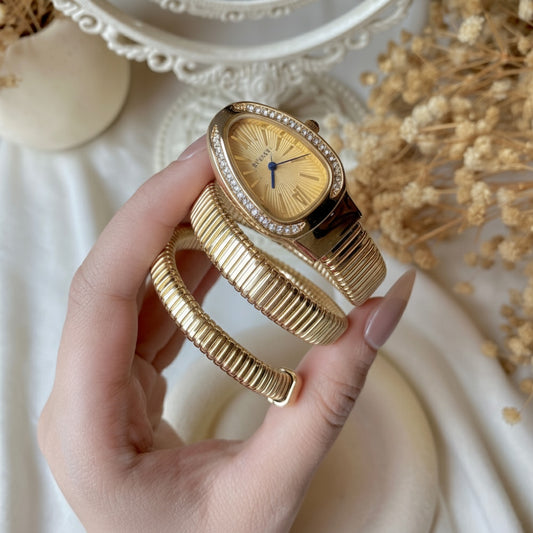 0001 BVLGARI Snake Watch