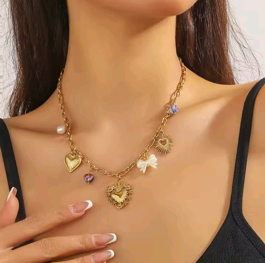 10767 Gold Plated Necklace