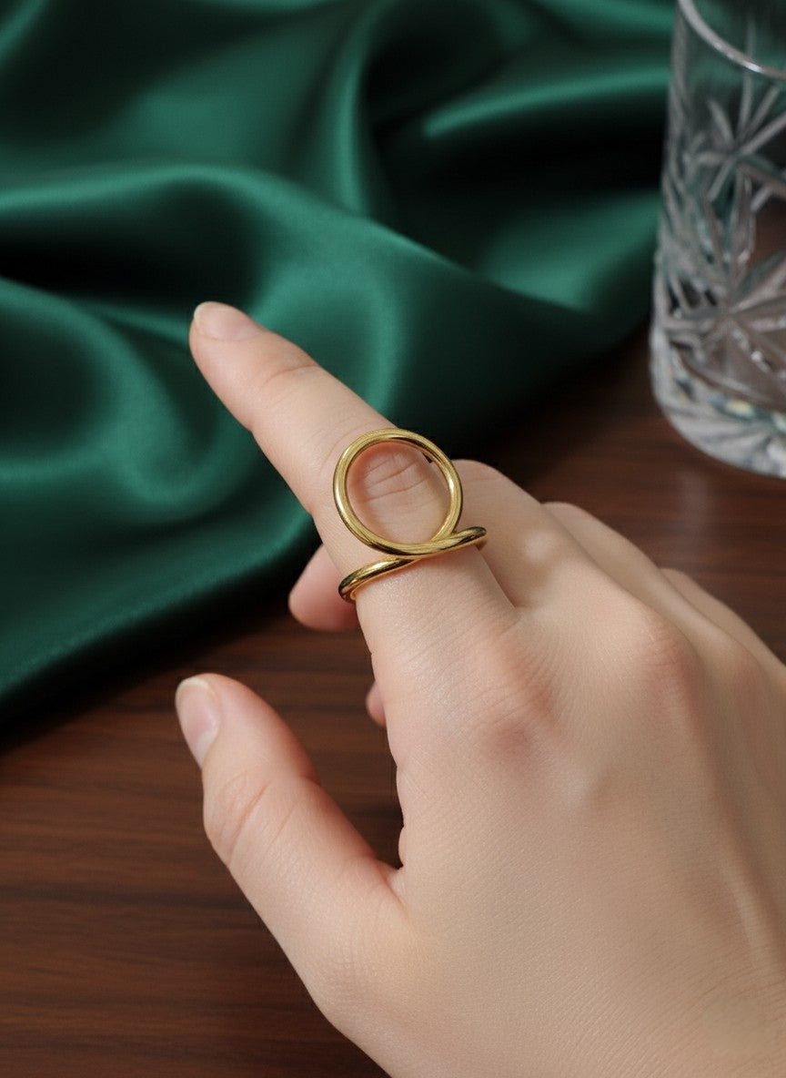 50587 Gold Plated Ring