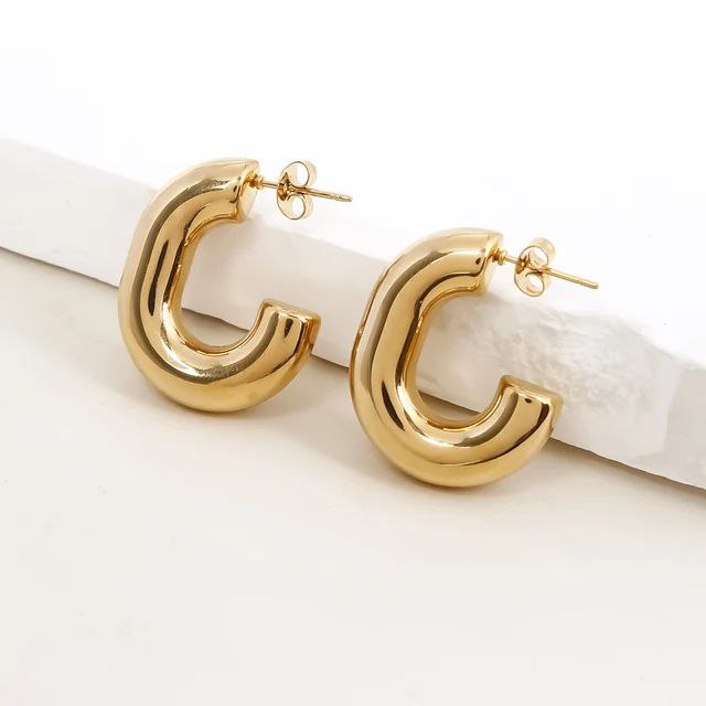 40392 gold plated Earrings