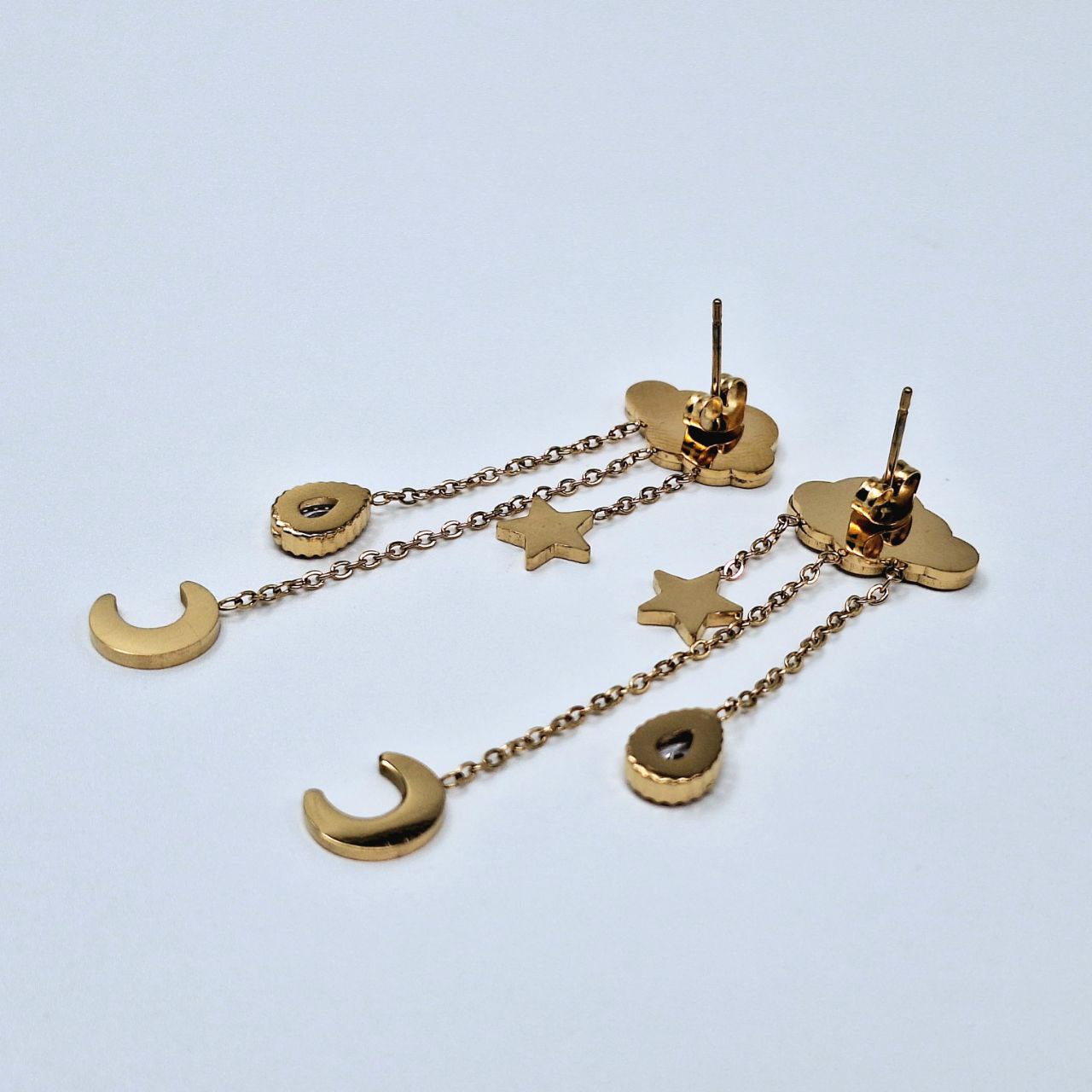 40423 gold plated Earrings