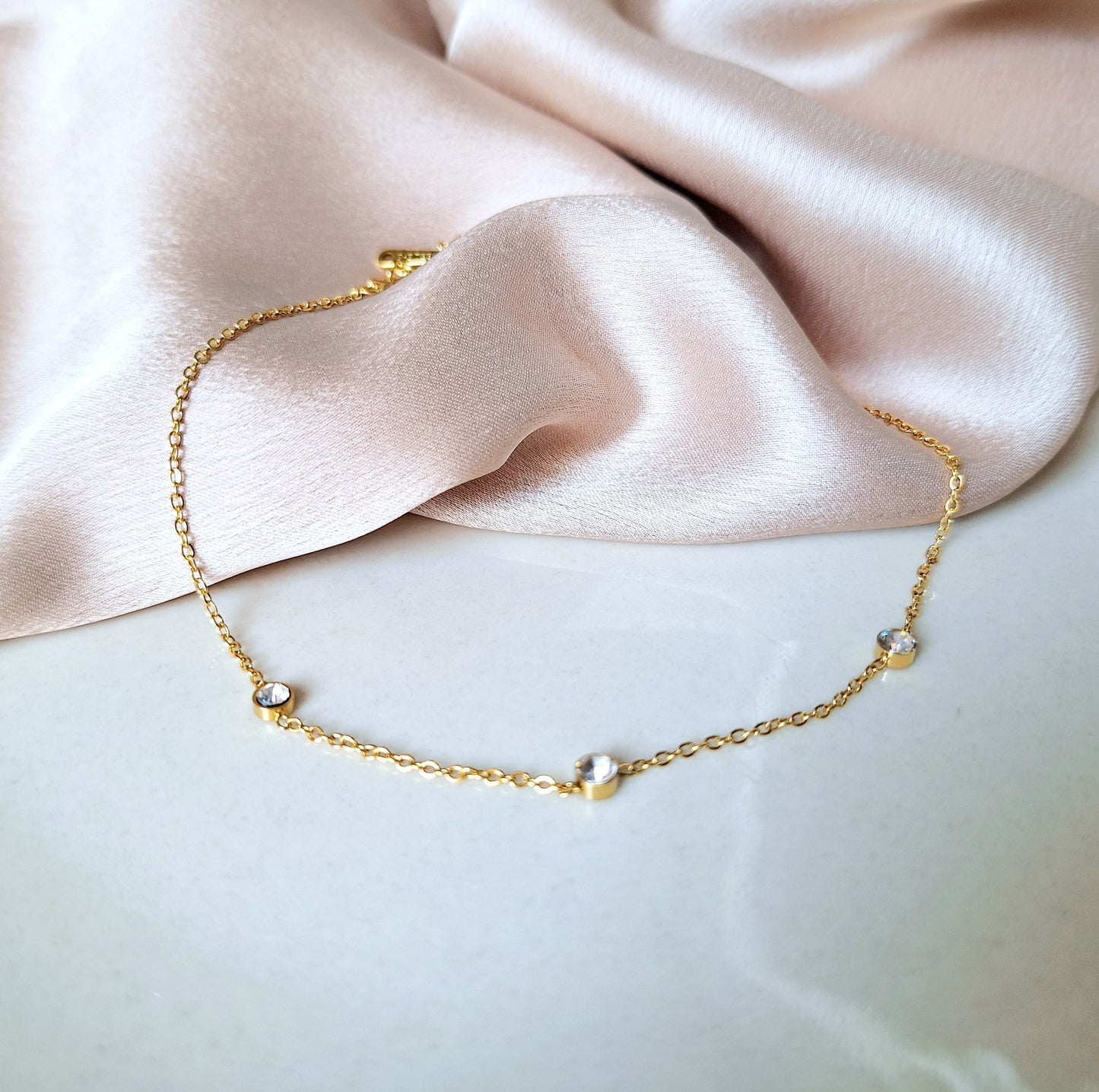 70098 Gold Plated Anklet