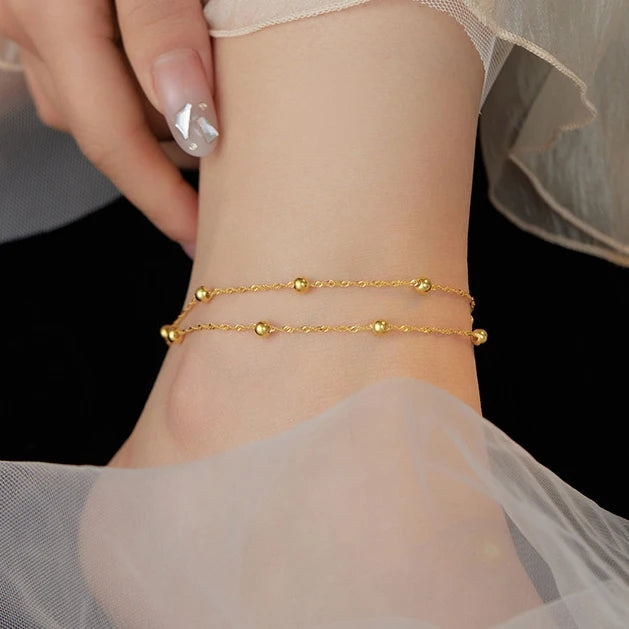 70103 Gold Plated Anklet