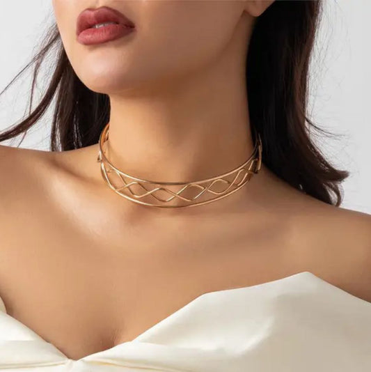 150016 Gold Plated Choker