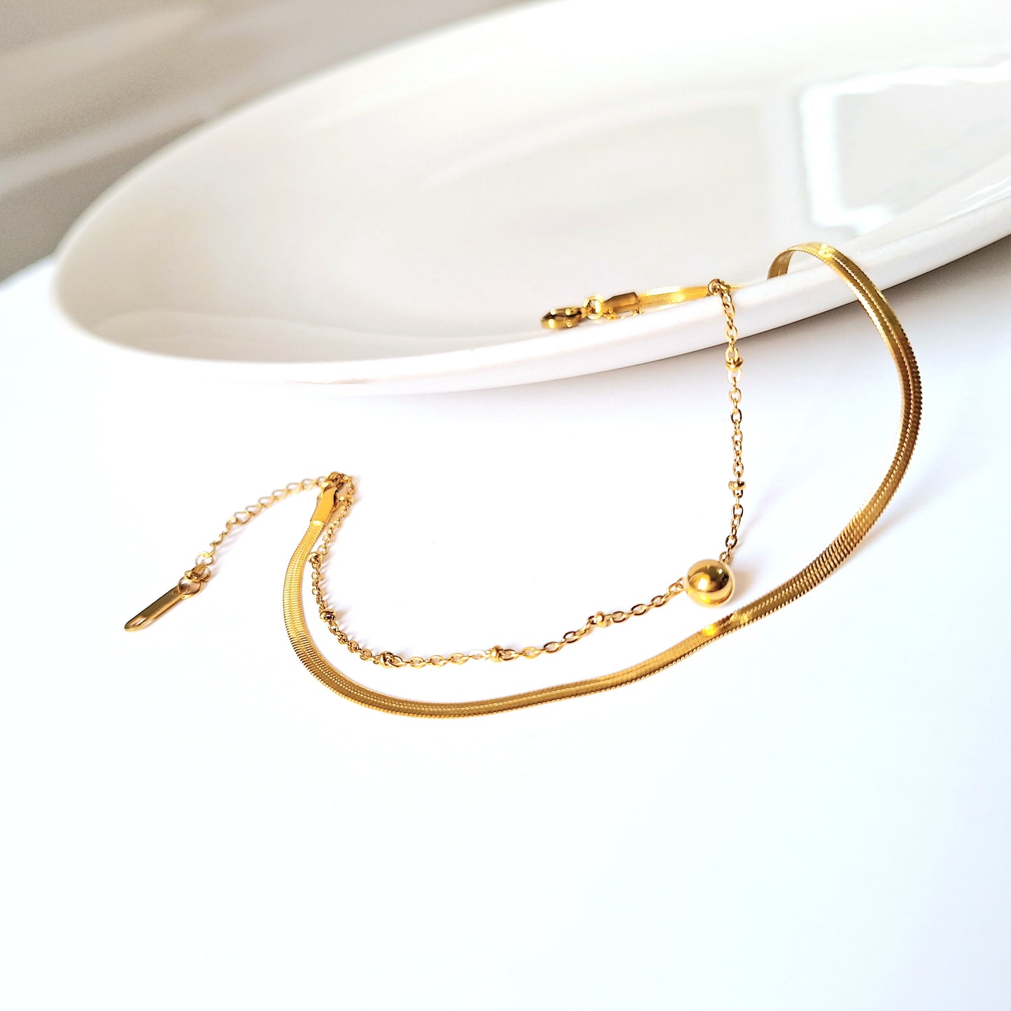 70095 Gold Plated Anklet