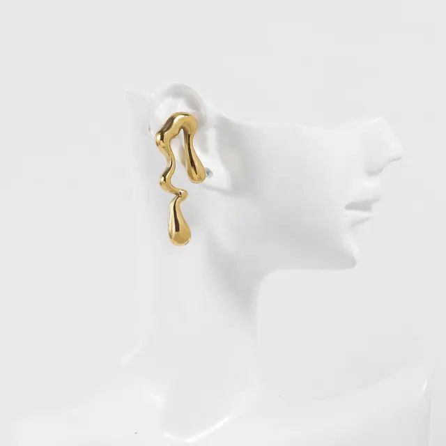 40357 gold plated Earrings