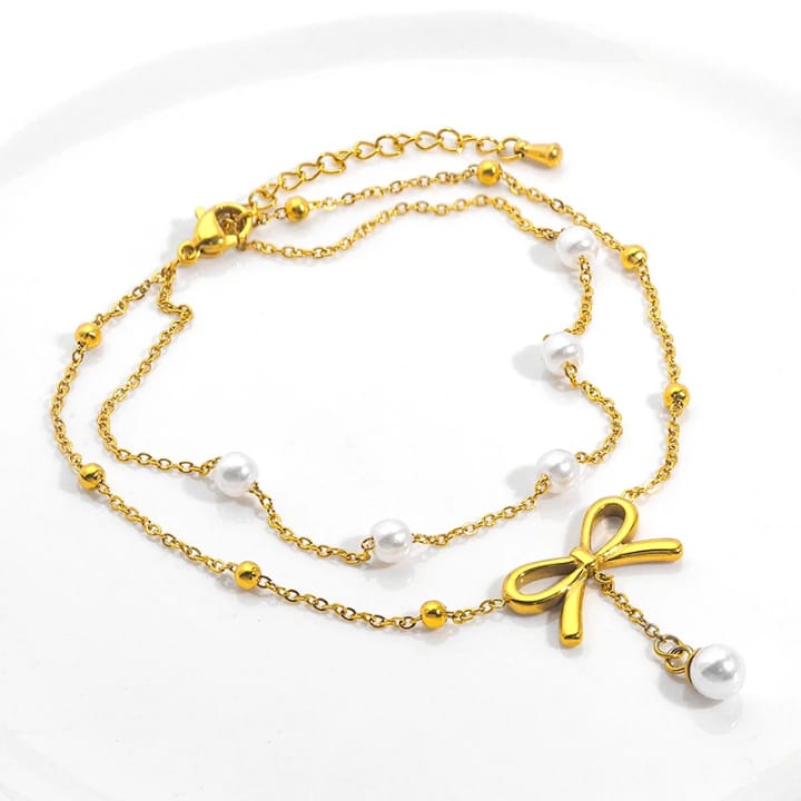 70195 Gold Plated Anklet