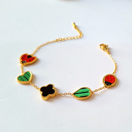 30293-7 Gold Plated Bracelet