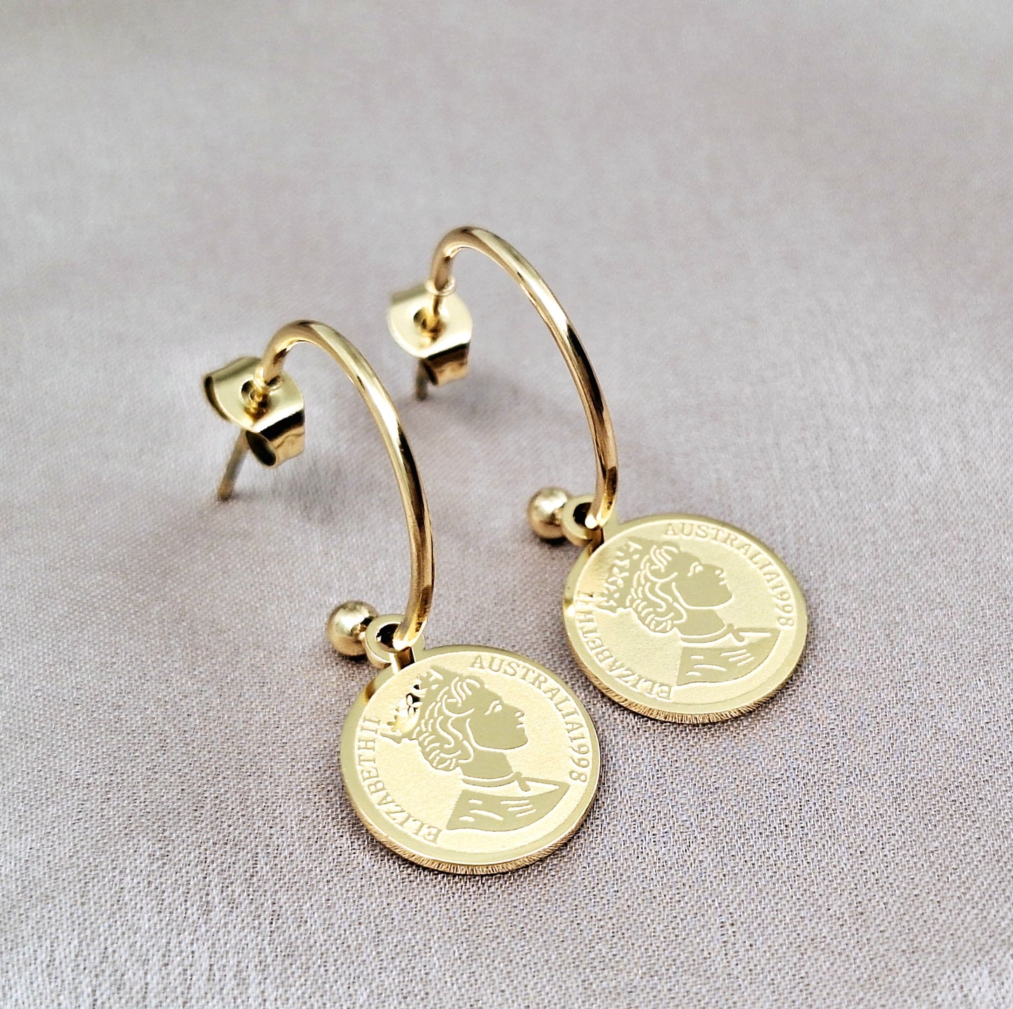 40294 gold plated Earrings