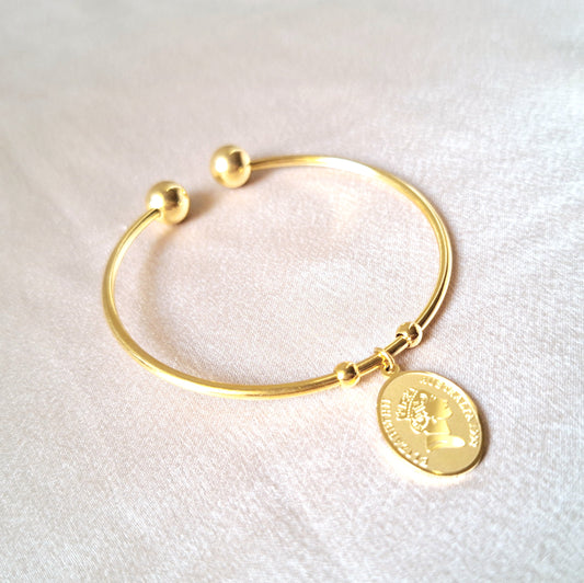 20181 Gold Plated Bangle