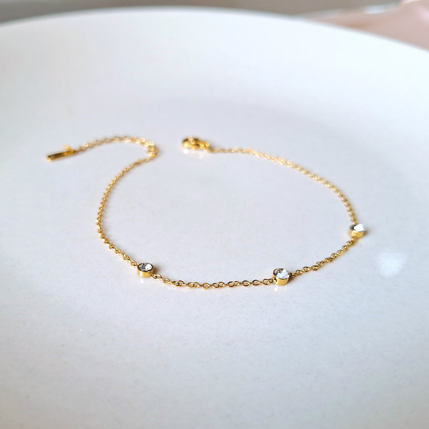 70098 Gold Plated Anklet