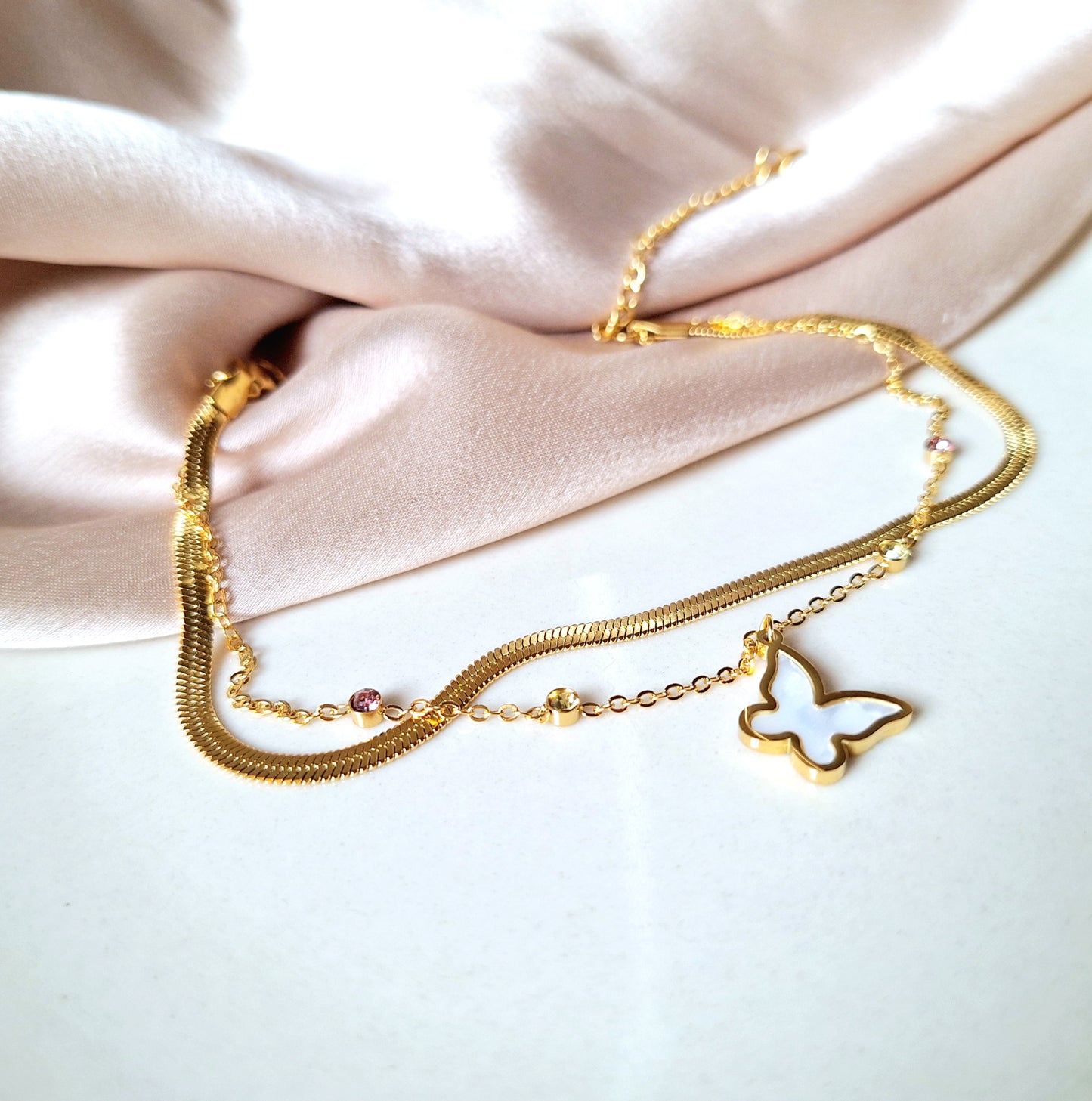 70154 Gold Plated Anklet