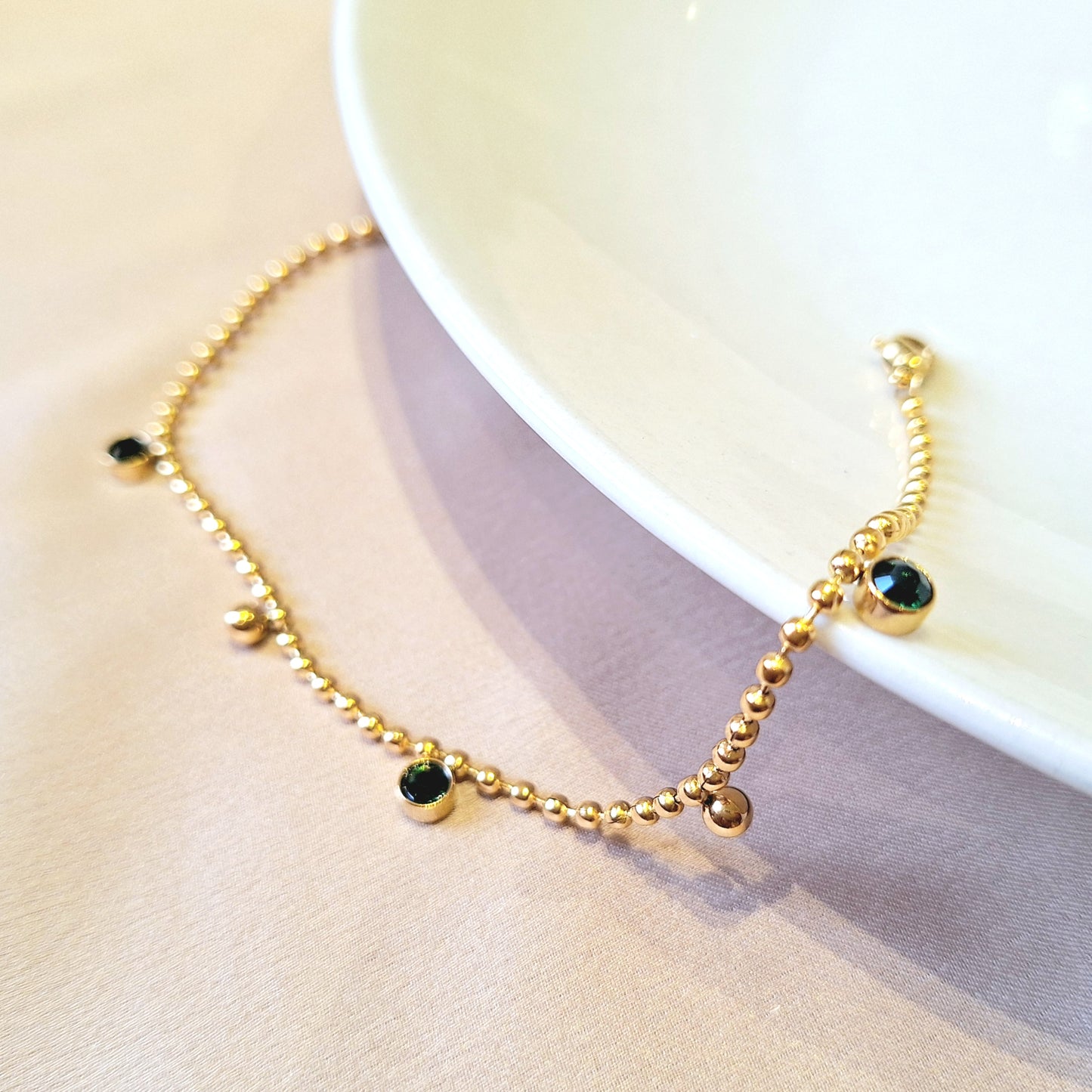 70157 Gold Plated Anklet