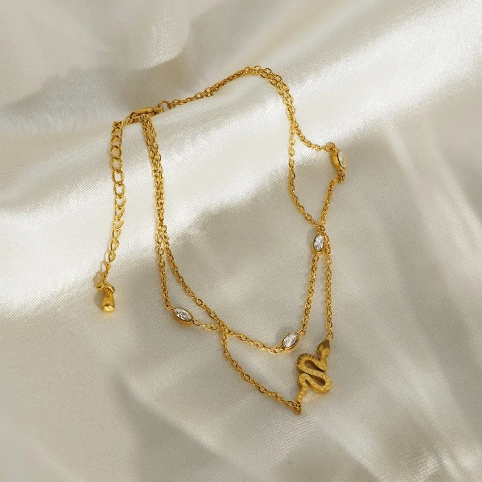 70115 Gold Plated Anklet