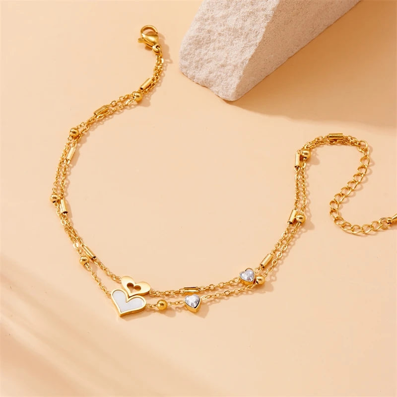 70113 Gold Plated Anklet