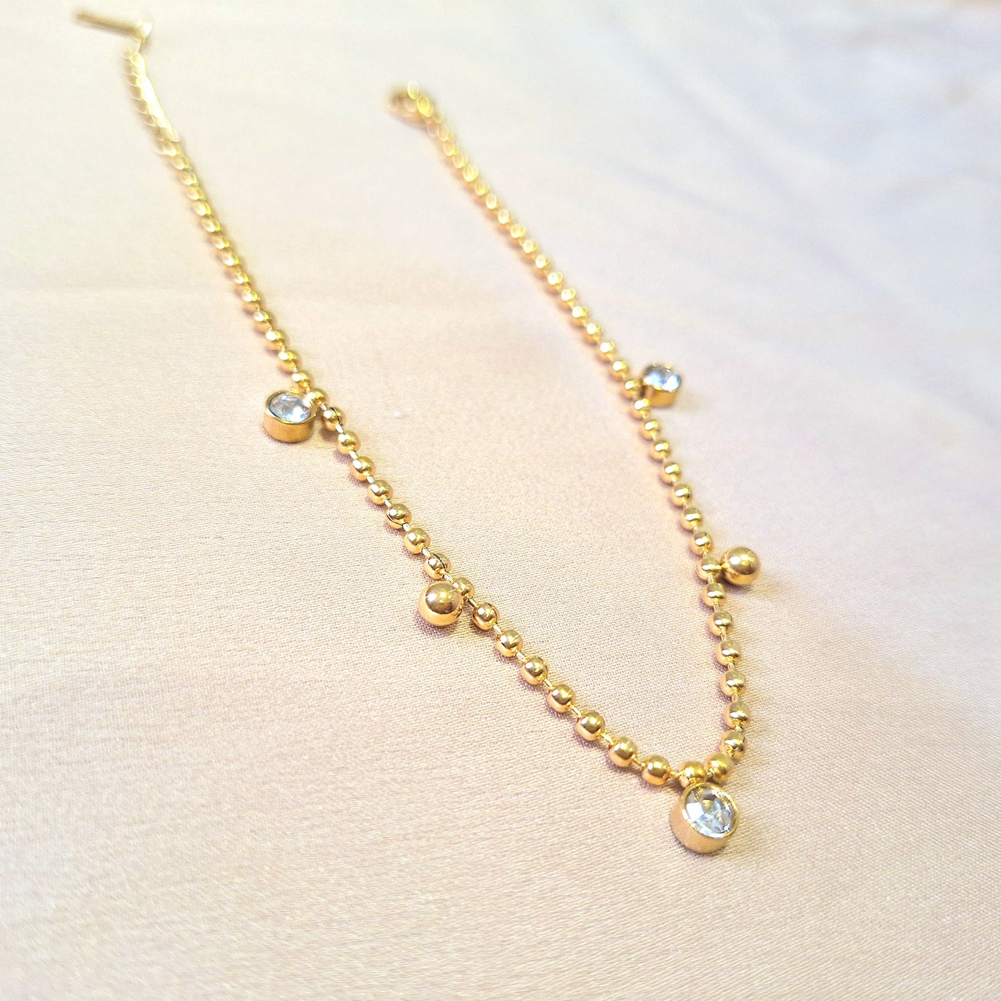 70157 Gold Plated Anklet