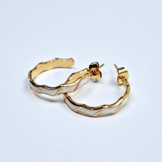 40313 gold plated Earrings