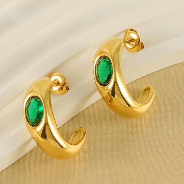 40381 gold plated Earrings