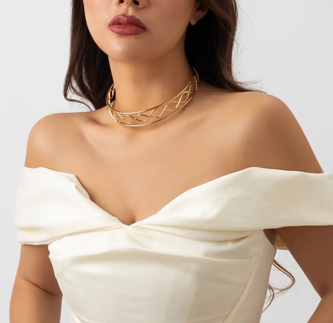150016 Gold Plated Choker