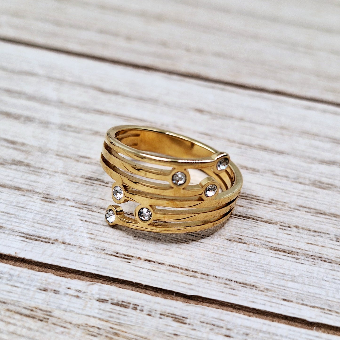 50255 Gold Plated Ring