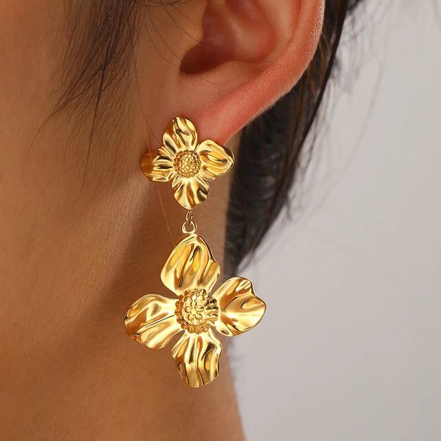 40368 gold plated Earrings