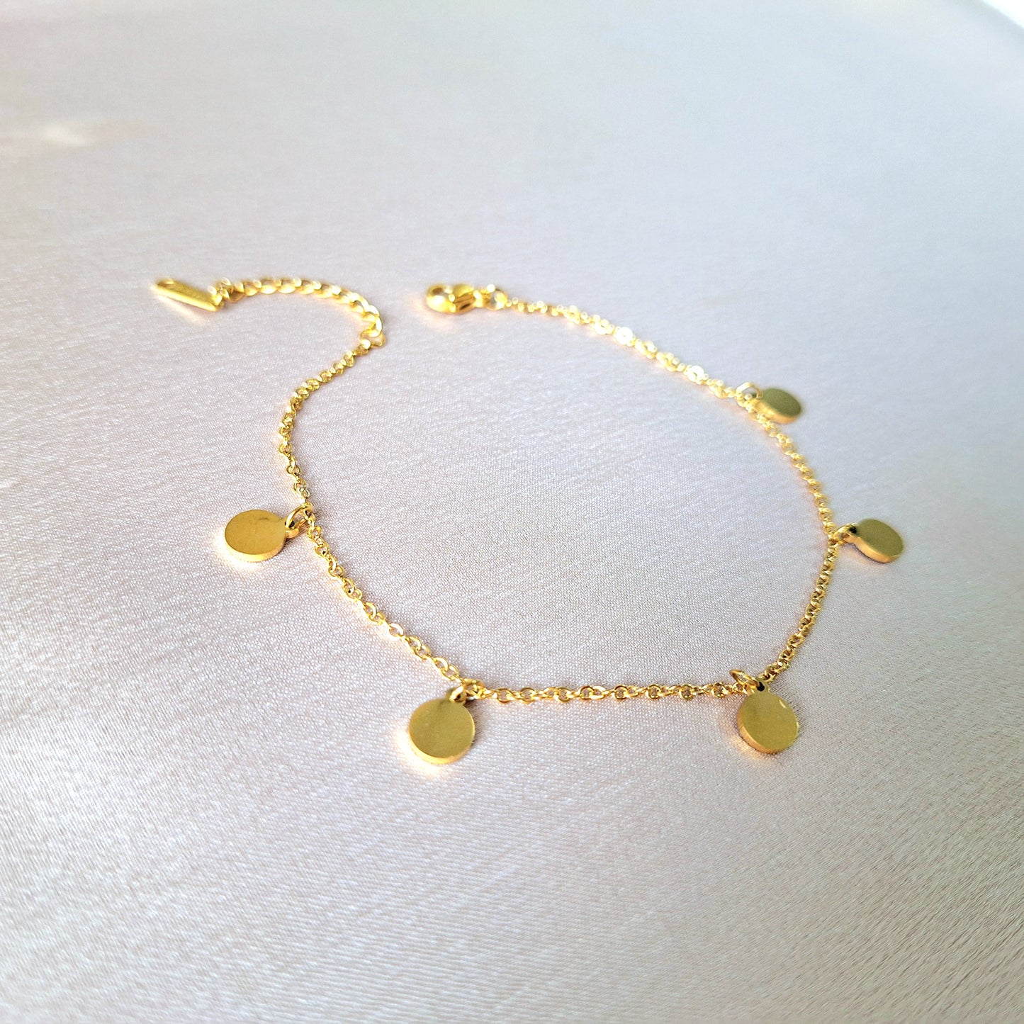 70097 Gold Plated Anklet