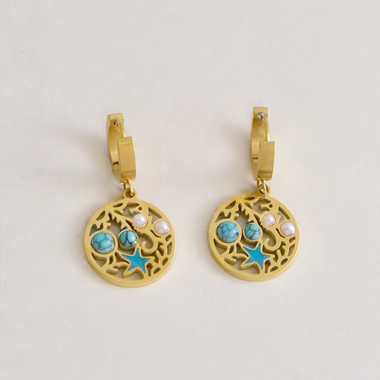 40247 gold plated Earrings