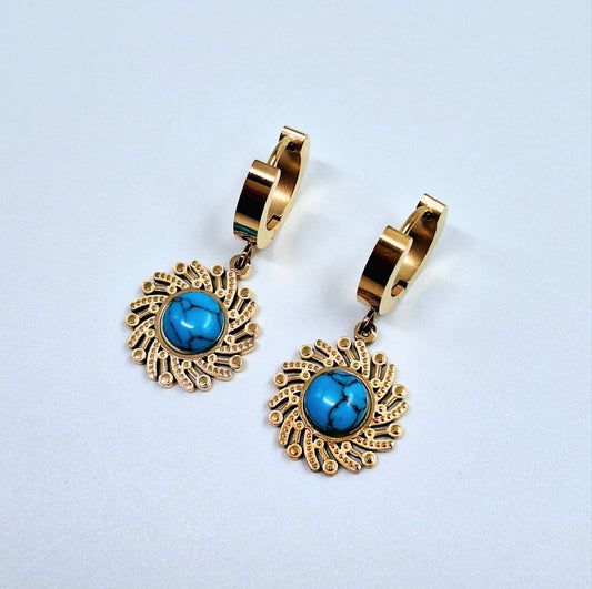 40324 gold plated Earrings