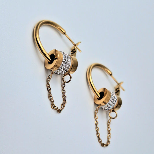 40260 gold plated Earrings