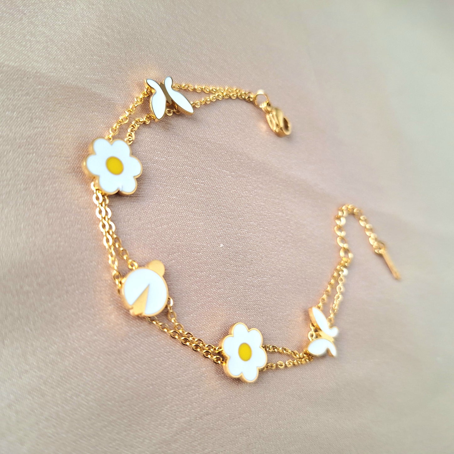 30317 Gold Plated Bracelet