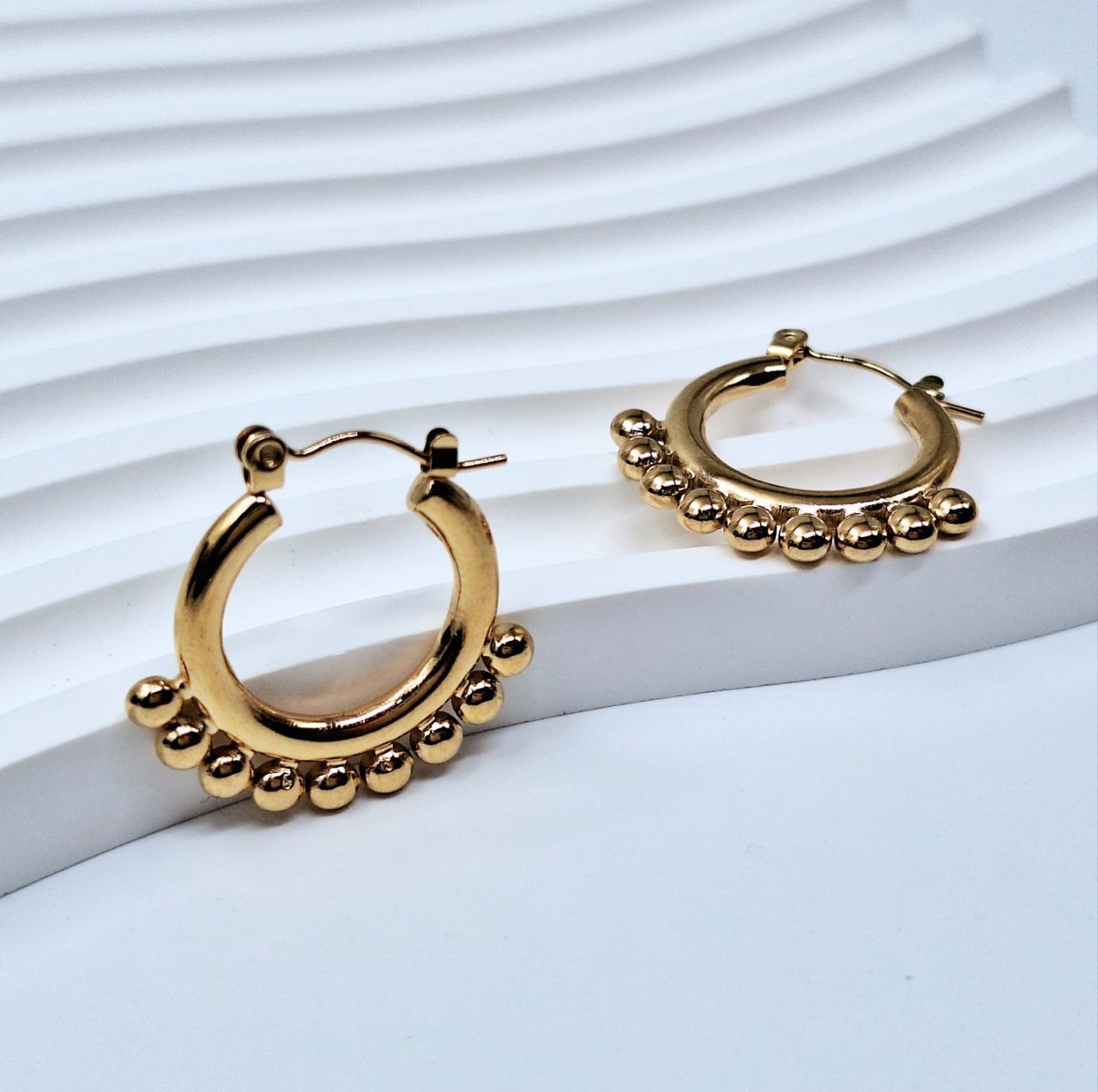 40339 gold plated Earrings