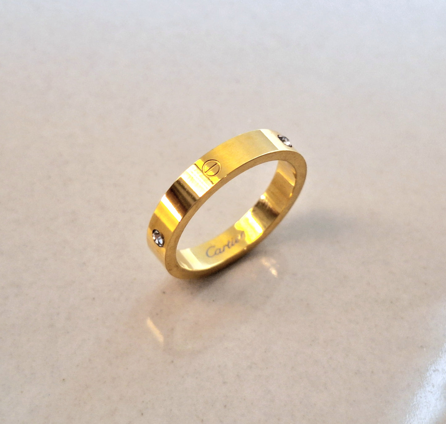 50178 Gold Plated Ring