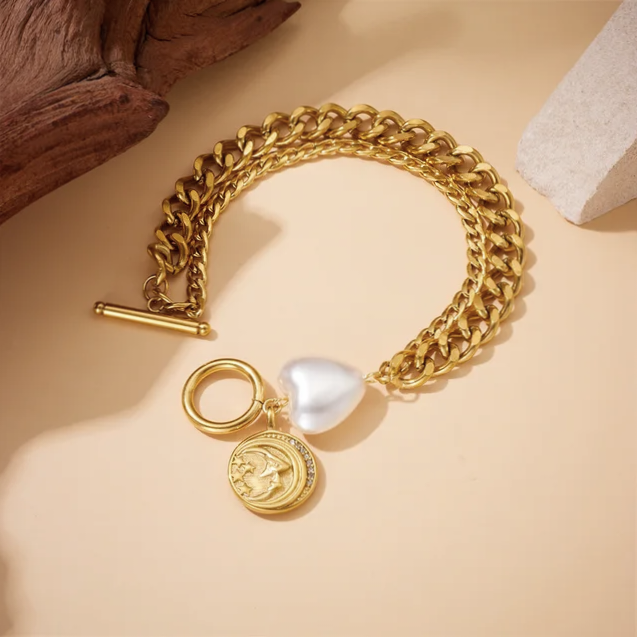 30349 Gold Plated Bracelet