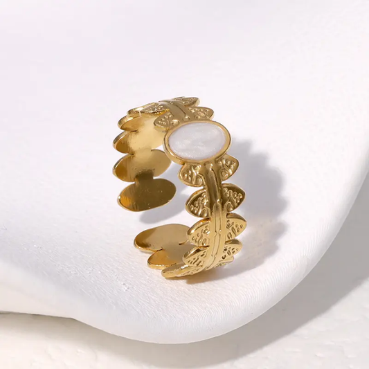 50483 Gold Plated Ring