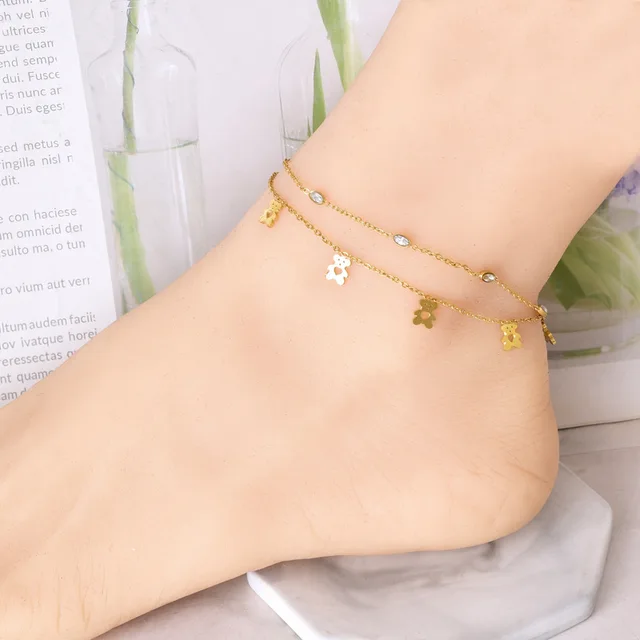 70122 Gold Plated Anklet