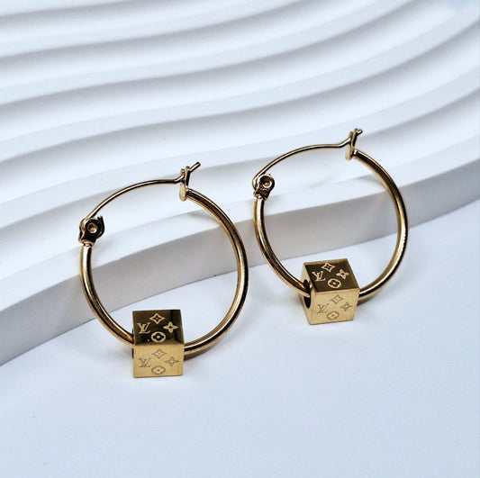 40334 gold plated Earrings